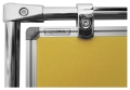 Tablica tekstylna na stelażu żółta, mocowanie góra.jpg