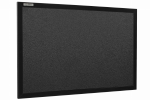 Tablica piankowa 80x50 w ramie MDF czarny