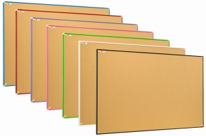 Tablica korkowa 100x100 rama aluminiowa kolor