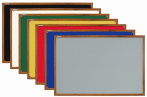 Tablica tekstylna 120x80 w ramie MDF dąb stuletni