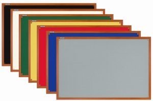 Tablica tekstylna 100x100 w ramie MDF calvados