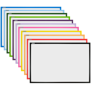 Tablica 120x80 suchościeralna magnetyczna  rama drewniana kolorowa