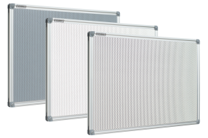 Tablica 90x60 perforowana magnetyczna w ramie aluminiowej