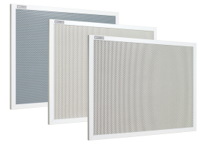 Tablica 90x60 perforowana magnetyczna w ramie MDF biały