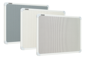 Tablica 60x45 perforowana magnetyczna w ramie AluMax Kolor - biały