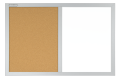 Tablica korkowa DUO rama srebrna MDF.png