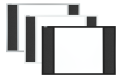 Tablice piankowe TRIO rama MDF czarnej.png