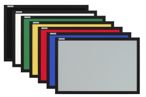 Tablica tekstylna 30x40 w ramie MDF czarny