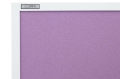 Tablica korkowa fioletowa w ramie MDF biały narożnik .jpg